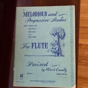 Vintage Melodious and Progressive Studies for Flute Book 1